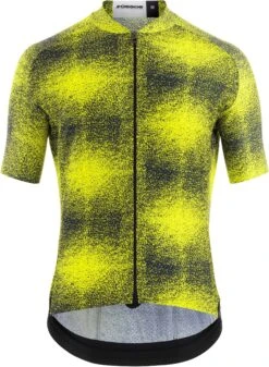 Assos Mille GT C2 EVO Zeus Fietsshirt -Fietsuitrusting Winkel 11.20.345.3f mille gt jersey c2 evo zeus optic yellow fronte