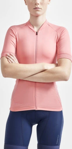 Craft Advance Endurance Fietsshirt W -Fietsuitrusting Winkel 2024 4975d1c1b7 1910553 740000 adv endur jersey w closeup1 original