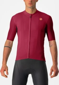 Castelli Endurance Elite Fietsshirt -Fietsuitrusting Winkel 421 bordeaux 9 product 1
