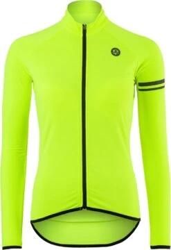 Agu Essential Thermo HiVis Lange Mouwen Fietsshirt Dames