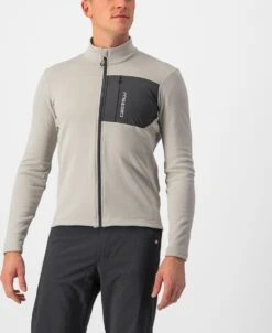 Castelli Unlimited Trail Fietsshirt -Fietsuitrusting Winkel 4522505 076 travertinegraydarkgray product 23458