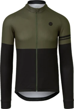 Agu Duo LS Fietsshirt -Fietsuitrusting Winkel agu duo donkergroen 1