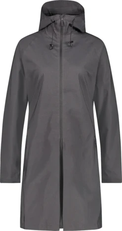 Agu Seq Rain Jacket Dames -Fietsuitrusting Winkel agu seq rain jacket women antraciet grijs 1