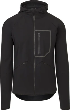Agu Venture DWR Tech Hoodie Fietsjas -Fietsuitrusting Winkel agu venture dwr tech hoodie fietsjack zwart 1