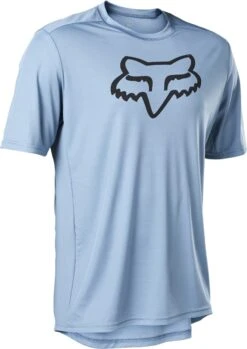 Fox Ranger SS Fietsshirt -Fietsuitrusting Winkel blauw 6
