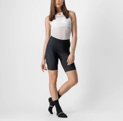 Castelli Prima Korte Fietsbroek Dames -Fietsuitrusting Winkel castelli prima korte fietsbroek dames zwart blauw 3