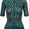 Bioracer Epic La Cabine Petrol Fietsshirt Dames -Fietsuitrusting Winkel co br11539d epic jersey women la cabine petrol beige front