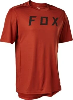 Fox Ranger SS Moth Fietsshirt 9 Fox Ranger SS Moth Fietsshirt -Fietsuitrusting Winkel fox ranger moth rood 1