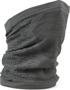 GripGrab Freedom Seamless Wrap Knitted Nekwarmer -Fietsuitrusting Winkel freedom seamless warp knitted grijs