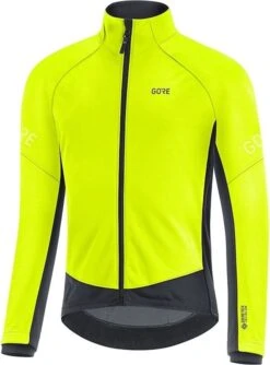 Gore C3 GTX Thermo Fietsjas Heren -Fietsuitrusting Winkel gore c3 thermo jack geel1 2