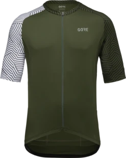 Gore C5 Fietsshirt 9 Gore C5 Fietsshirt -Fietsuitrusting Winkel gore c5 fietsshirt groen wit
