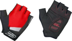 GripGrab SuperGel Handschoen -Fietsuitrusting Winkel gripgrap supergel handschoenen rood zwart