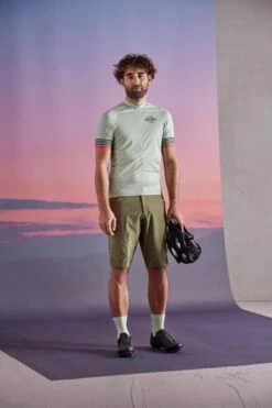 Maloja Teserom 1/2 Cycle Fietsshirt -Fietsuitrusting Winkel maloja cycle jersey treserom groen totaal