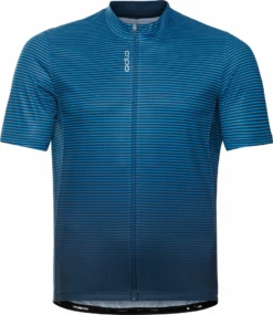 ODLO Essential Standup Collar Fietsshirt -Fietsuitrusting Winkel odlo essential standup collar blauw 1
