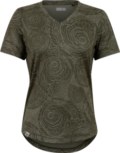 Pearl Izumi Midland Graphic Fietsshirt Dames -Fietsuitrusting Winkel pearl izumi midland graphic fietsshirt dames groen 6