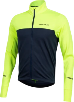 Pearl Izumi Quest Thermal Lange Mouwen Fietsshirt -Fietsuitrusting Winkel pearl izumi quest thermal lange mouwen fietsshirt donkerblauw fluogeel