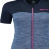 Rogelli Melange Fietsshirt Dames -Fietsuitrusting Winkel rogelli melange jersey dames paars roze
