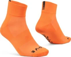 GripGrab Lightweight SL Short Sokken -Fietsuitrusting Winkel sl korte sok oranje
