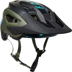 Fox Speedframe PRO Blocked MTB Helm -Fietsuitrusting Winkel speedframe pro blocket army 1