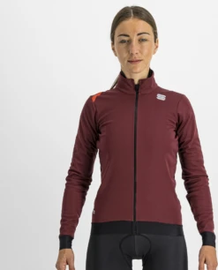 Sportful Fiandre Pro Medium Fietsjas Dames -Fietsuitrusting Winkel sportful fiandre pro medium fietsjack dames rood 1
