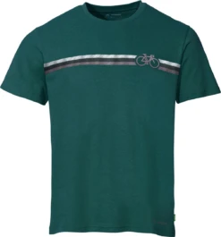 Vaude Cyclist V Fietsshirt 5 Vaude Cyclist V Fietsshirt -Fietsuitrusting Winkel vaude me cyclist t shirt v donkergroen 1 1
